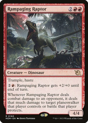 Rampaging Raptor (160) [March of the Machine]