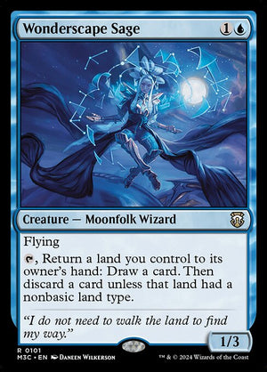 Wonderscape Sage (101) [Modern Horizons 3 Commander]