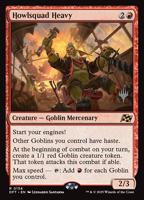 Howlsquad Heavy (134p) [Aetherdrift Promos]