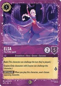 Elsa - The Fifth Spirit (6/P3) [Disney Lorcana Promo Cards]