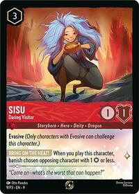 Sisu - Daring Visitor (9/P3) [Disney Lorcana Promo Cards]