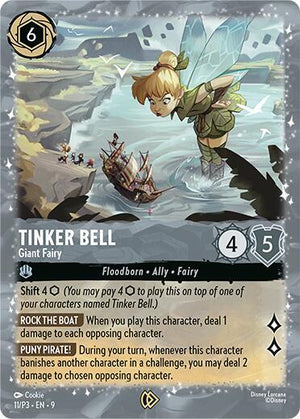 Tinker Bell - Giant Fairy (11) [Disney Lorcana Promo Cards]