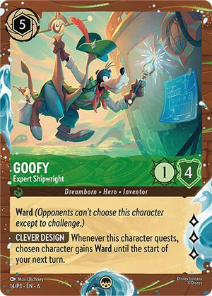 Goofy - Expert Shipwright (Disney Cruise Promo) (14) [Disney Lorcana Promo Cards]