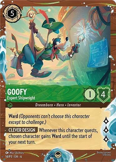 Goofy - Expert Shipwright (Disney Cruise Promo) (14) [Disney Lorcana Promo Cards]