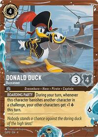 Donald Duck - Buccaneer (Disney Cruise Promo) (15) [Disney Lorcana Promo Cards]
