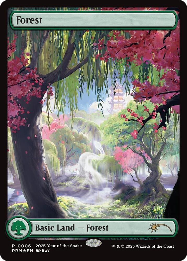 Forest (Year of the Snake 2025) (6) [Standard Showdown Promos]