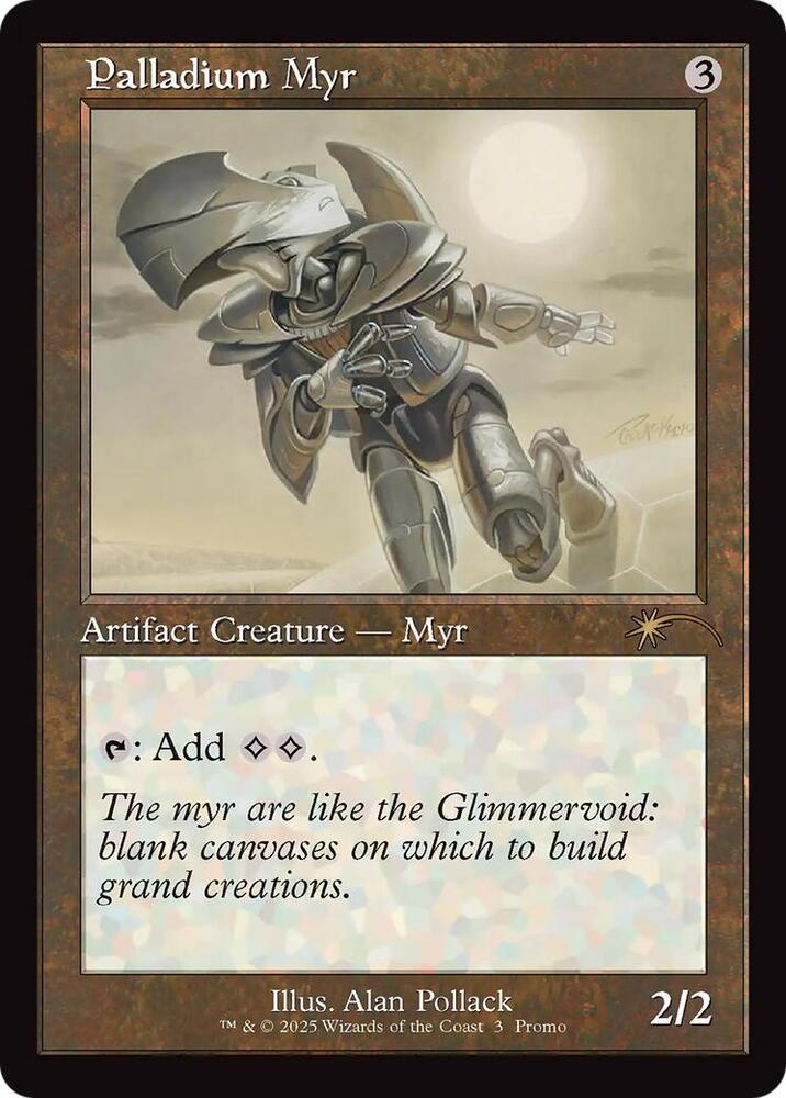 Palladium Myr (Retro Frame) (3) [WPN & Gateway Promos]
