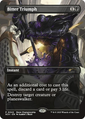 Bitter Triumph (42) [Game Day Promos]