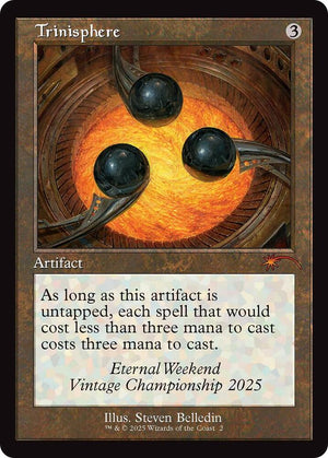 Trinisphere (Retro Frame) (Eternal Weekend 2025 Promo) [Unique and Miscellaneous Promos]