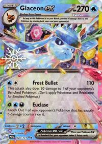 Glaceon ex - 026/131 (Holiday Calendar) (026/131) [SV Prismatic Evolutions]
