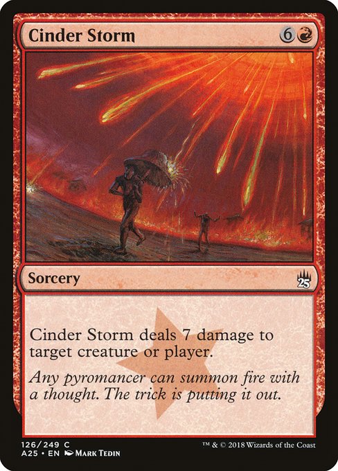Cinder Storm (126) [Masters 25]