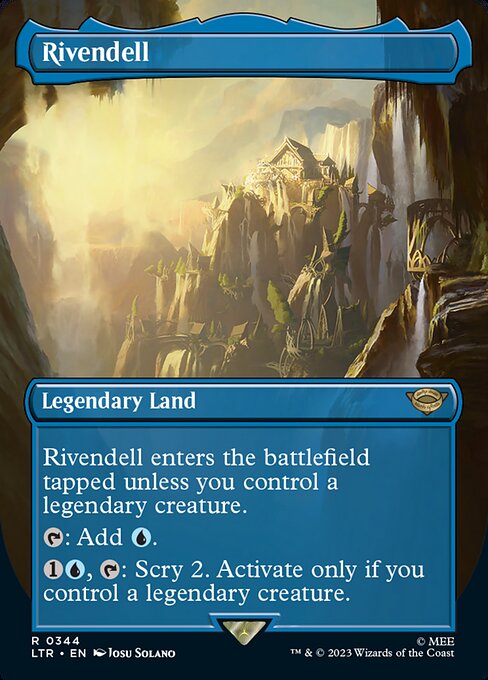 Rivendell (344) [The Lord of the Rings: Tales of Middle-earth] [Borderless]