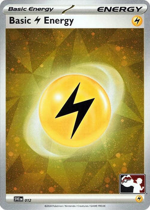Basic Lightning Energy - 012 (Cosmos Holo) [Prize Pack Series Cards]