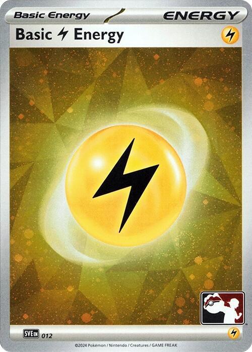 Basic Lightning Energy - 012 (Cosmos Holo) [Prize Pack Series Cards]