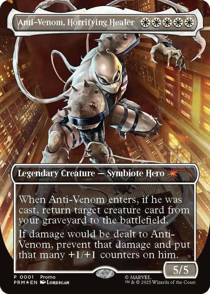 Anti-Venom, Horrifying Healer (Borderless) (1) [Media Promos]