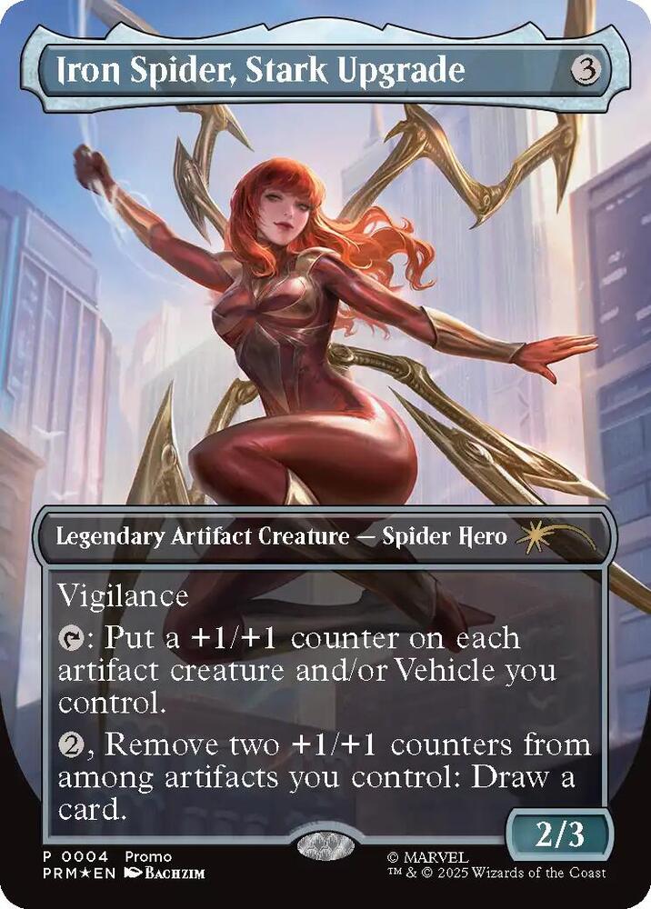 Iron Spider, Stark Upgrade (Borderless) (4) [Media Promos]