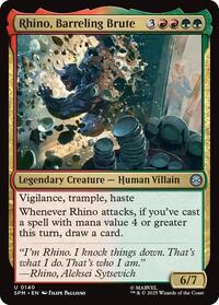 Rhino, Barreling Brute (140) [Marvel's Spider-Man]
