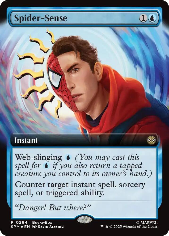Spider-Sense (Extended Art) (284) [Buy-A-Box Promos]