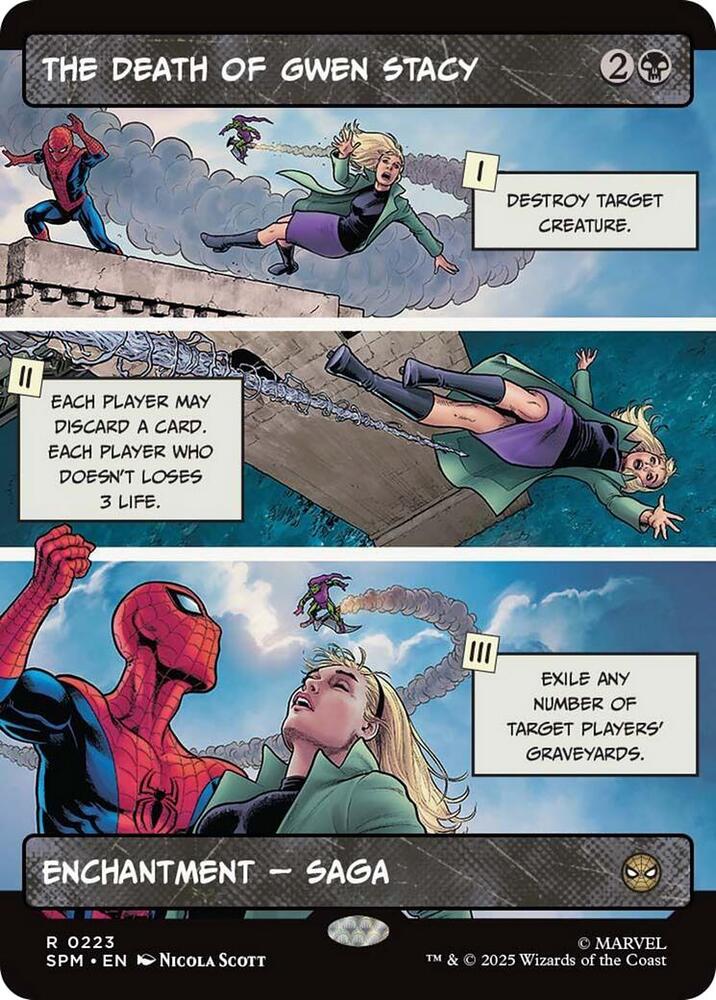 The Death of Gwen Stacy (Borderless) (223) [Marvel's Spider-Man]