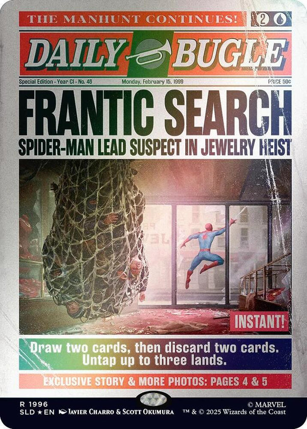 Frantic Search (1996) (Rainbow Foil) [Secret Lair Drop]