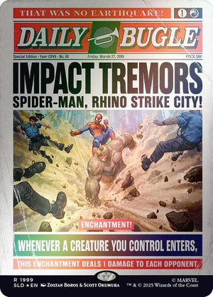 Impact Tremors (1999) (Rainbow Foil) [Secret Lair Drop]