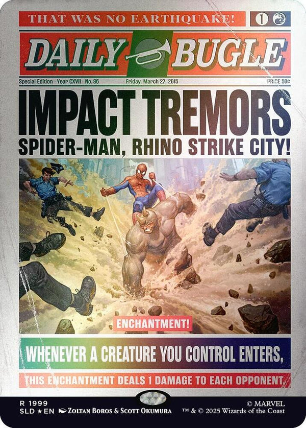 Impact Tremors (1999) (Rainbow Foil) [Secret Lair Drop]