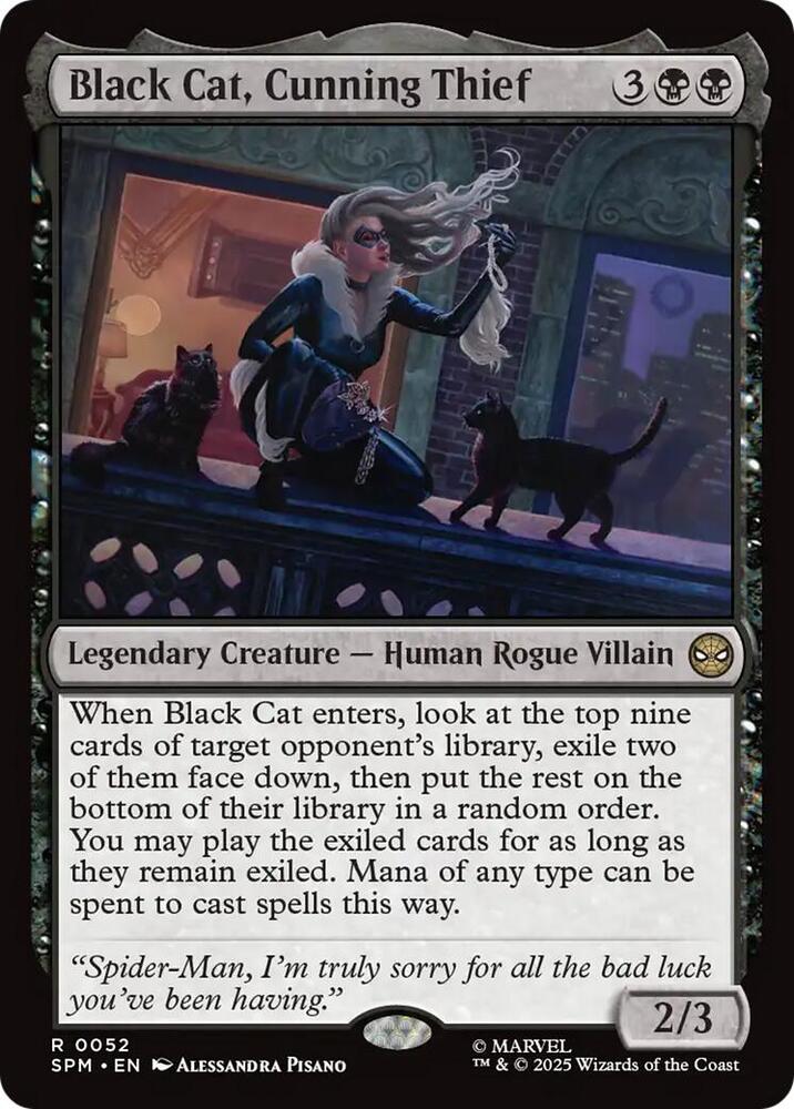 Black Cat, Cunning Thief (52) [Marvel's Spider-Man]