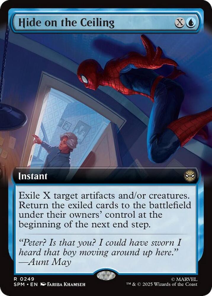 Hide on the Ceiling (Extended Art) (249) [Marvel's Spider-Man]