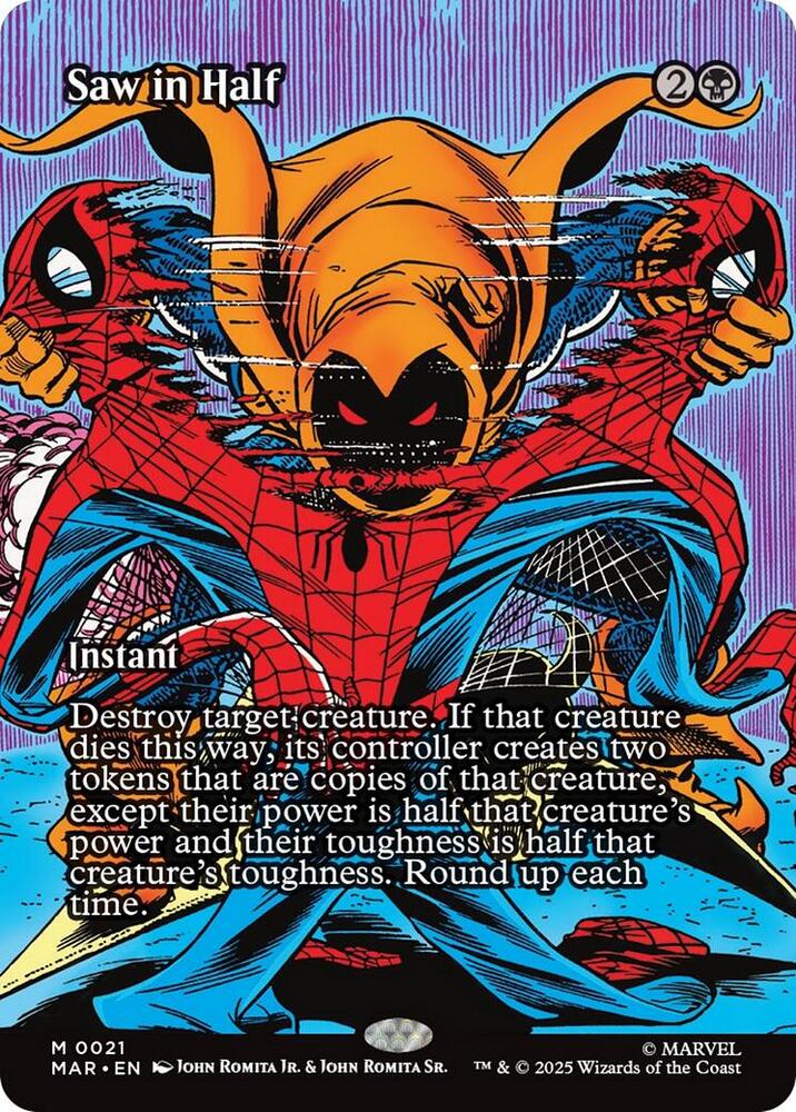 Saw in Half (Borderless) (21) [Marvel Universe Eternal-Legal]