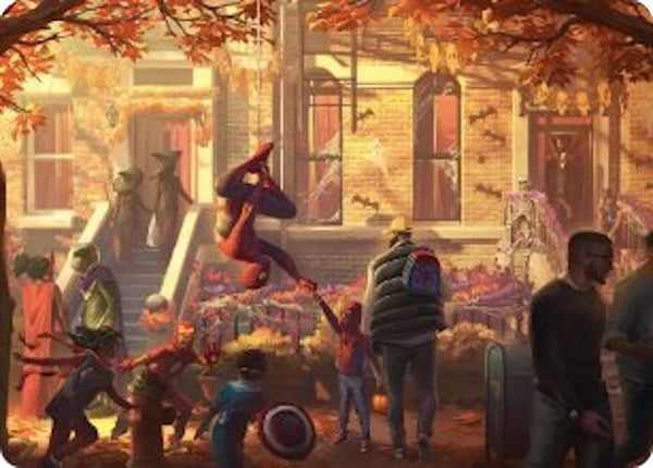 Friendly Neighborhood Art Card (2) [Marvel's Spider-Man Art Series]