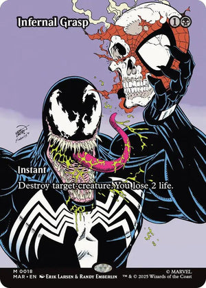 Infernal Grasp (Borderless) (18) [Marvel Universe Eternal-Legal]