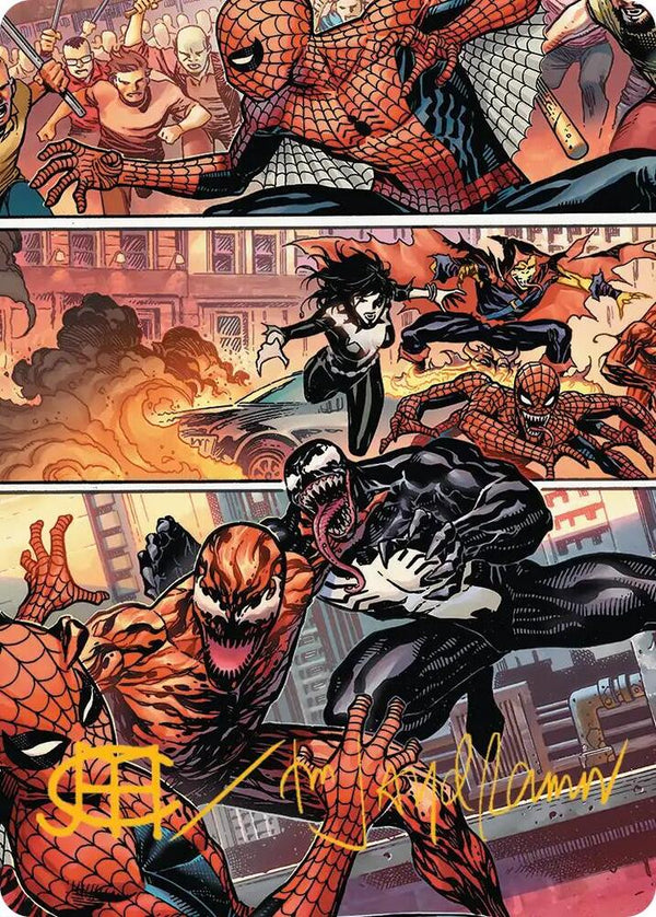 Maximum Carnage Art Card (Gold-Stamped Signature) (46) [Marvel's Spider-Man Art Series]