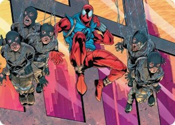 Scarlet Spider, Ben Reilly Art Card (38) [Marvel's Spider-Man Art Series]