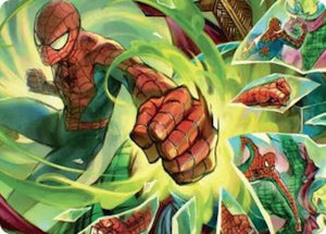 Kapow! Art Card (17) [Marvel's Spider-Man Art Series]