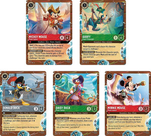 Disney Cruise Promos (Set of 5) [Disney Lorcana Promo Cards]