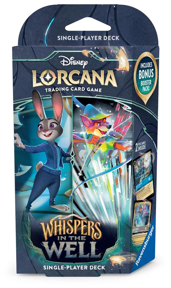Disney Lorcana Murmures au Puits Deck de démarrage Sapphire and Steel (FR) - PREORDER 7 novembre 2025