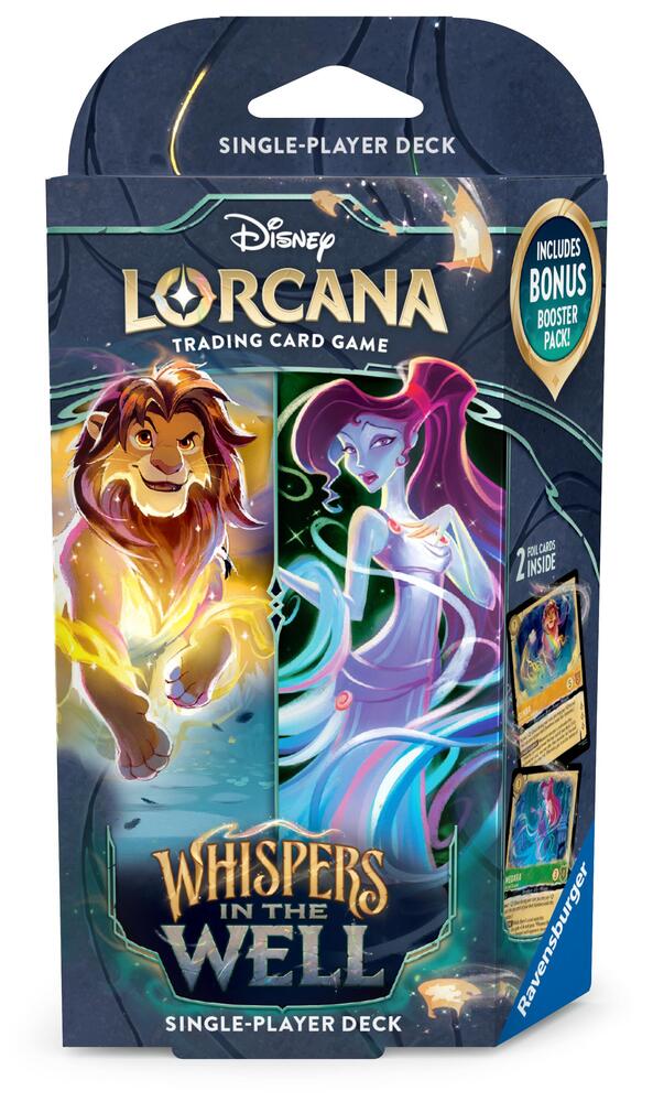 Disney Lorcana  Murmures au Puits Deck de démarrage Amber and Emerald (FR) - PREORDER 7 novembre 2025