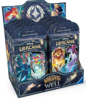 Disney Lorcana Whispers in the Well Starter Deck Display (FR) - PREORDER 7 novembre 2025