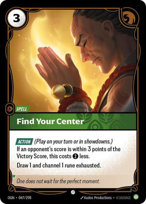 Find Your Center (047/298) [Origins]