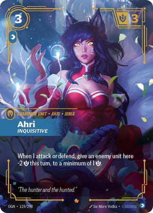 Ahri - Inquisitive (119/298) [Origins]