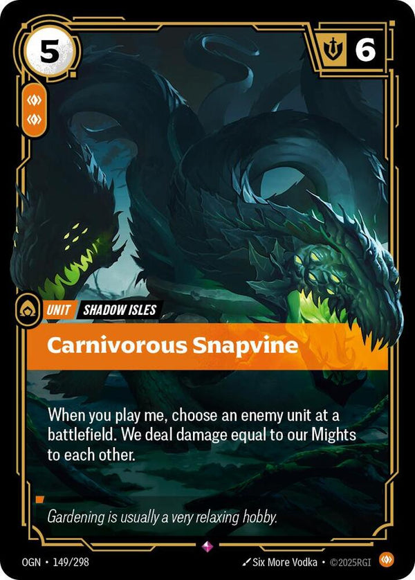 Carnivorous Snapvine (149/298) [Origins]