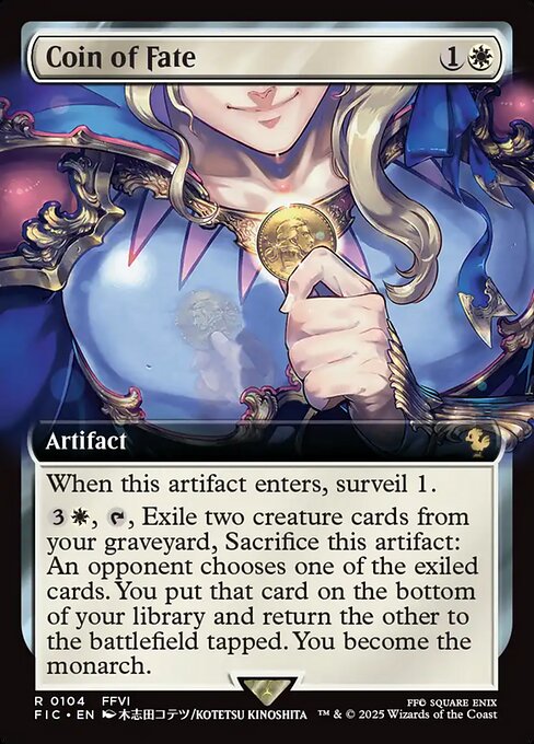 Coin of Fate (104) [Final Fantasy Commander]