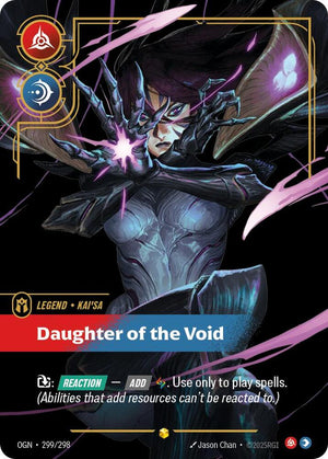 Kai'Sa - Daughter of the Void (Showcase) (299/298) [Origins]