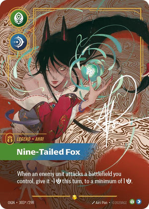 Ahri - Nine-Tailed Fox (Signature) (303*/298) [Origins]