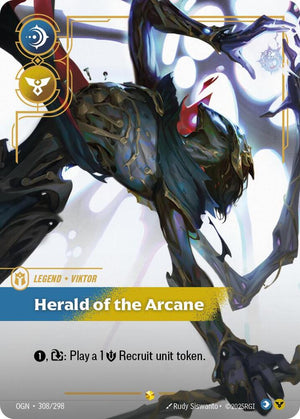 Viktor - Herald of the Arcane (Showcase) (308/298) [Origins]