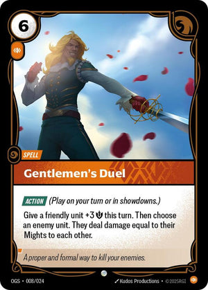 Gentlemen's Duel (008/024) [Origins: Proving Grounds]