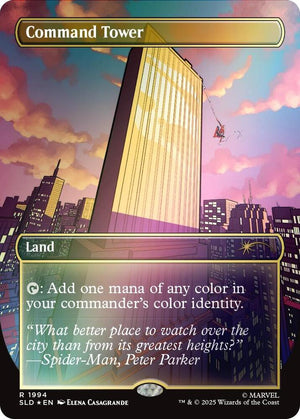 Command Tower (1994) (Rainbow Foil) [Secret Lair Drop]