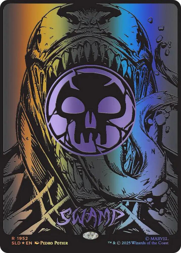 Swamp (1952) (Raised Foil) [Secret Lair Drop]