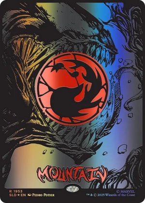 Mountain (1953) (Raised Foil) [Secret Lair Drop]