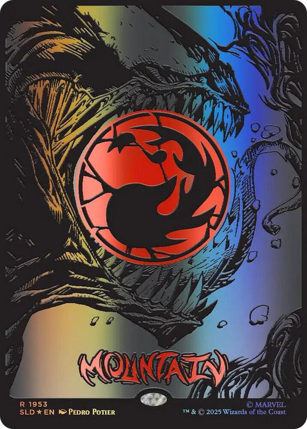 Mountain (1953) (Raised Foil) [Secret Lair Drop]